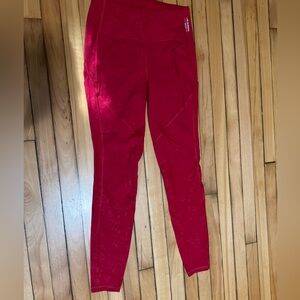 lululemon athletica Red Leggings